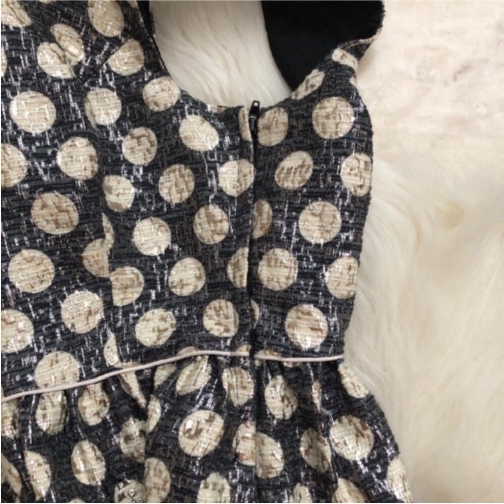 ModCloth Metallic Polka Dot Minidress - Picture 4 of 8